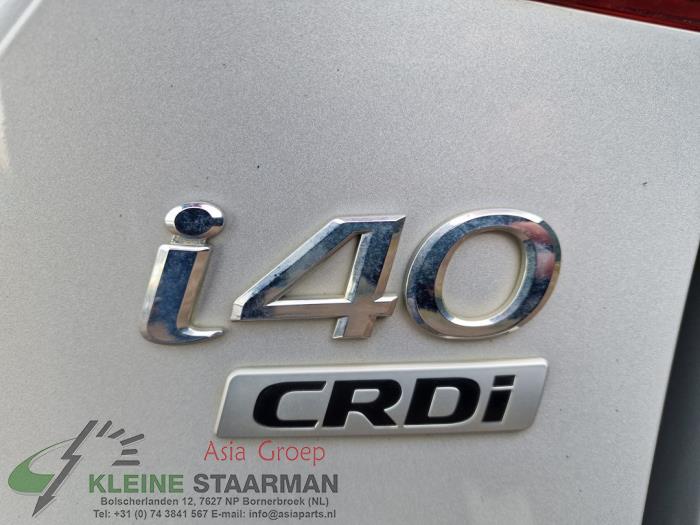 Hyundai i40 CW 1.7 CRDi 16V Samochód złomowany (2016, Szary)