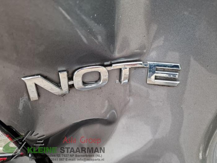 Nissan Note 1.2 DIG-S 98 Salvage vehicle (2015, Dark, Gray)