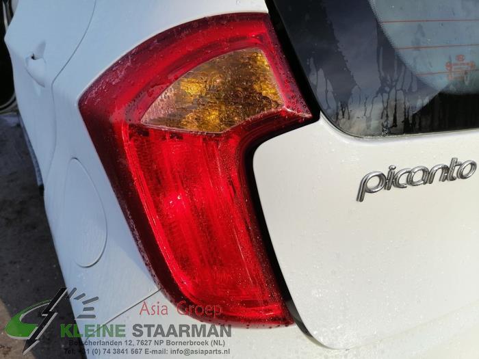Kia Picanto 1.2 16V Salvage vehicle (2013, White)