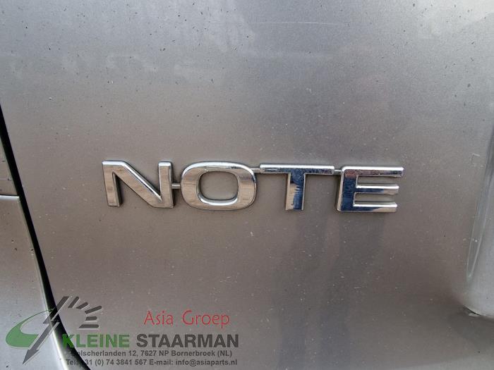 Nissan Note 1.4 16V Samochód złomowany (2007, Szary)