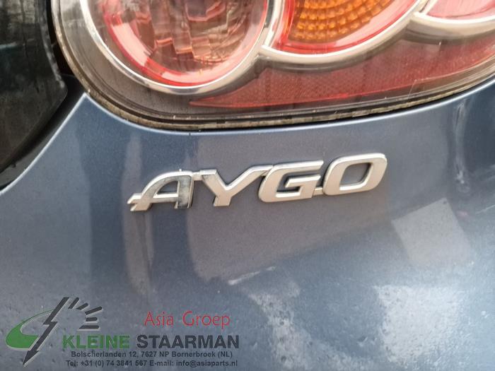 Toyota Aygo 1.0 12V VVT-i Schrottauto (2009, Blau)