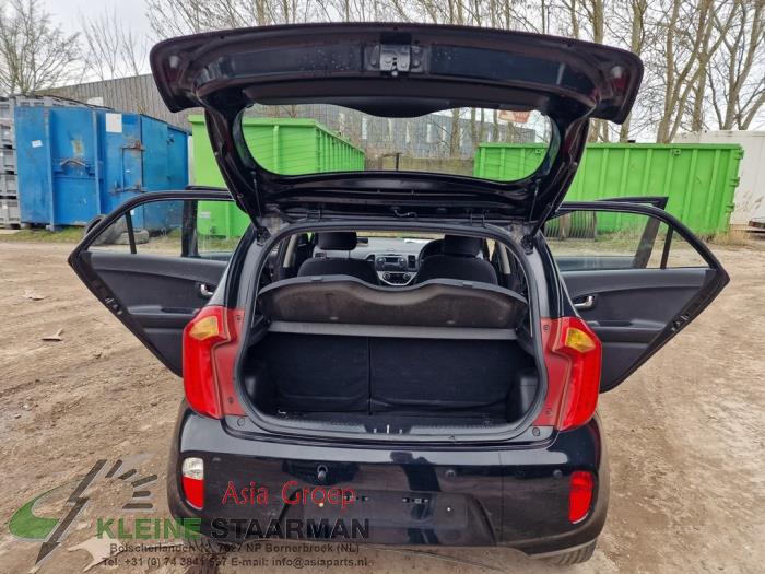 Kia Picanto 1.2 16V Skrotfordon (2012, ZWART)