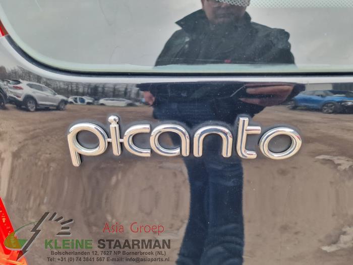 Kia Picanto 1.2 16V Skrotfordon (2012, ZWART)
