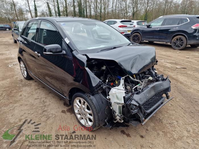 Kia Picanto 1.2 16V Skrotfordon (2012, ZWART)