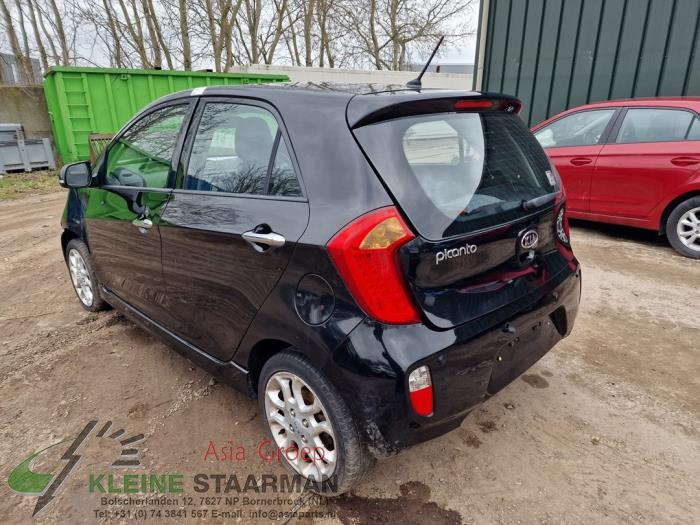 Kia Picanto 1.2 16V Skrotfordon (2012, ZWART)