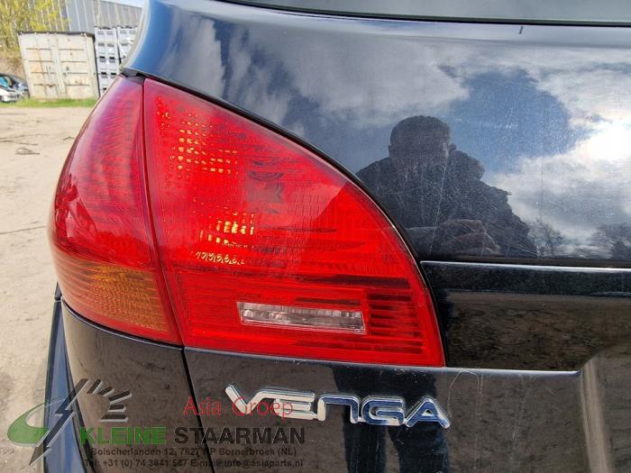 Kia Venga 1.4 CVVT 16V Samochód złomowany (2013, Czarny)