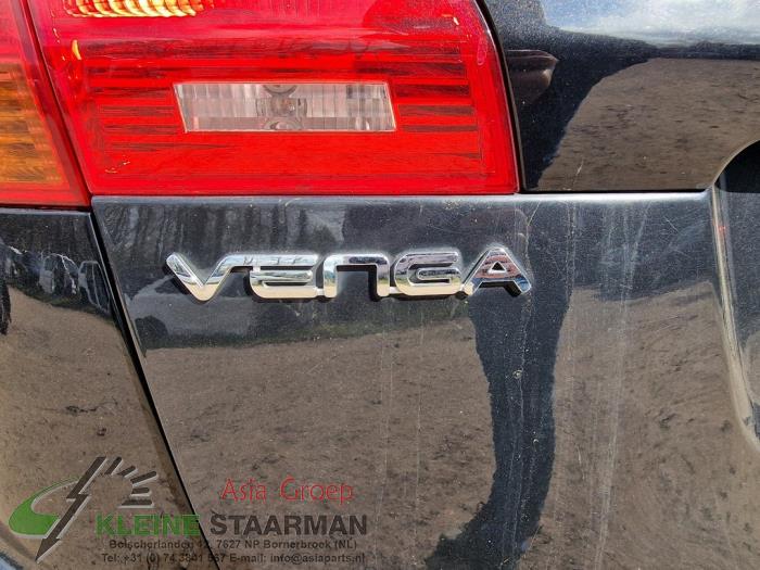Kia Venga 1.4 CVVT 16V Vehículo de desguace (2013, Negro)