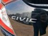 Honda Civic 1.0i VTEC Turbo 12V Samochód złomowany (2018, Czarny)