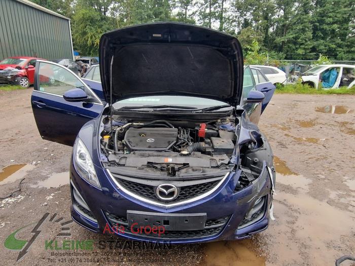 Mazda 6 Sport 1.8i 16V Samochód złomowany (2012, Ciemny, Niebieski)