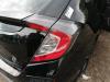 Honda Civic 1.0i VTEC Turbo 12V Salvage vehicle (2017, Black)