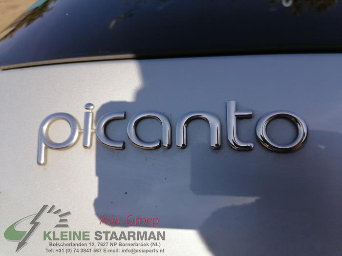 Kia Picanto 1.0 12V Samochód złomowany (2018, Niebieski)