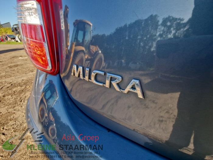 Nissan Micra 1.2 12V DIG-S Vehículo de desguace (2013, Verde)