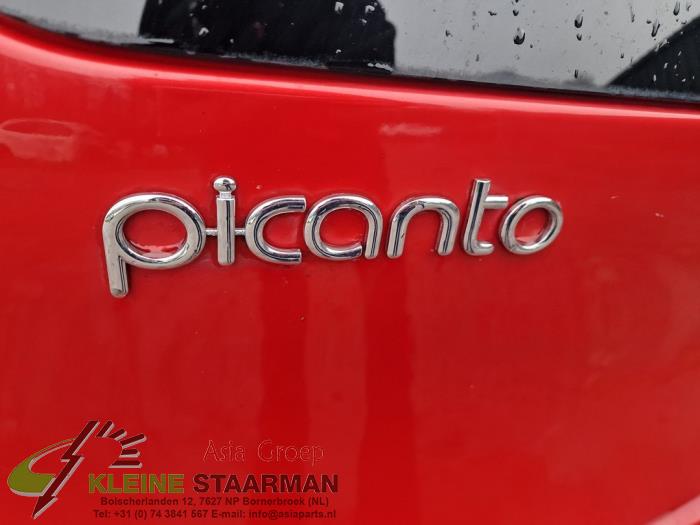 Kia Picanto 1.0 12V Vehículo de desguace (2015, Rojo)