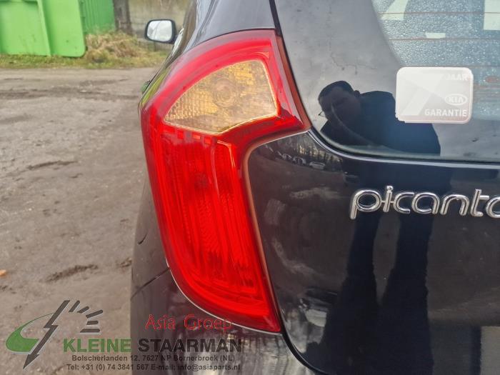 Kia Picanto 1.2 16V Salvage vehicle (2013, Black)
