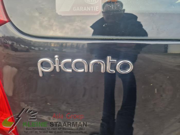 Kia Picanto 1.2 16V Schrottauto (2013, Schwarz)