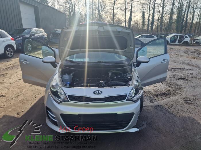 Kia Rio III 1.2 CVVT 16V Salvage vehicle (2016, Gray)