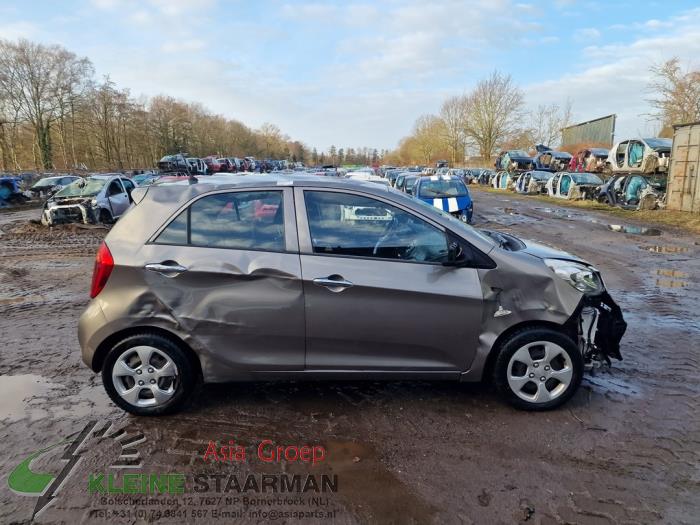 Kia Picanto 1.0 12V Salvage vehicle (2015, Gray)