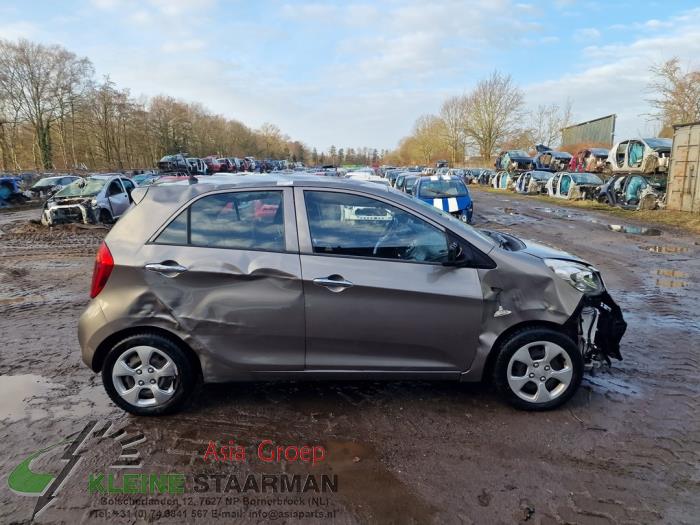 Kia Picanto 1.0 12V Épave (2015, Gris)