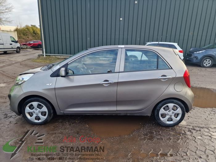 Kia Picanto 1.0 12V Épave (2015, Gris)