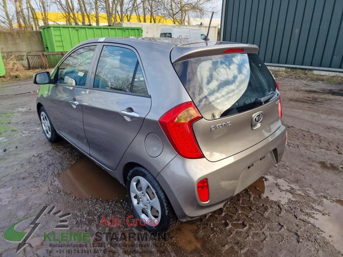 Kia Picanto 1.0 12V Salvage vehicle (2015, Gray)