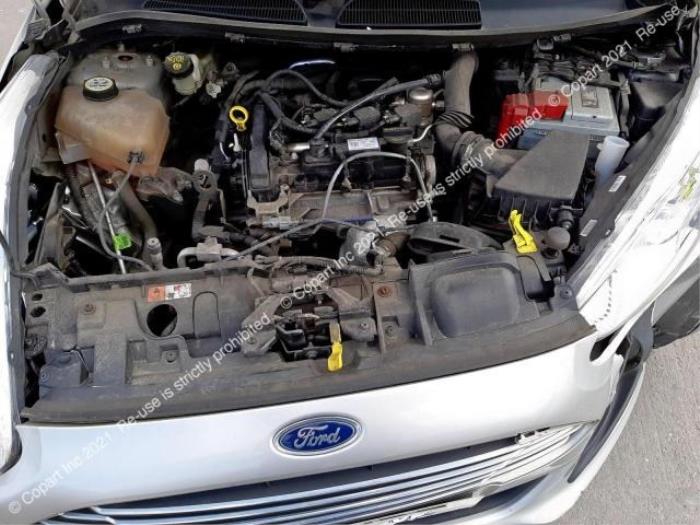 Ford Fiesta 6 1.0 Ti-VCT 12V 65 Schrottauto (2015, Grau)