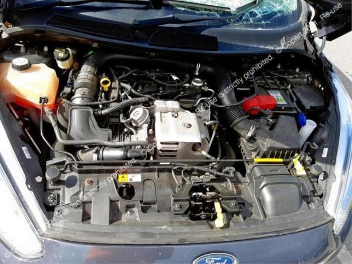 Ford Fiesta 6 1.0 EcoBoost 12V 125 Schrottauto (2015, Dunkel, Grau)