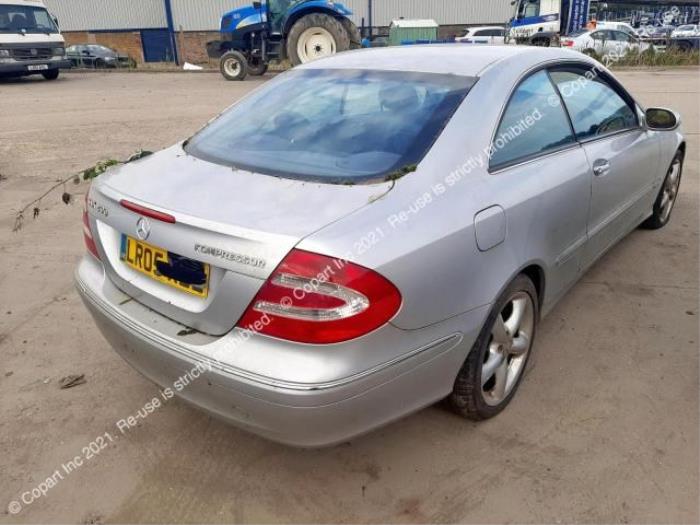 Mercedes CLK 1.8 200 K 16V Salvage vehicle (2005, Gray)