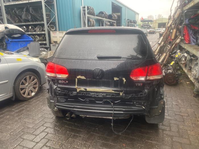 Volkswagen Golf VI 1.4 TSI 122 16V Vehículo de desguace (2009, Negro)