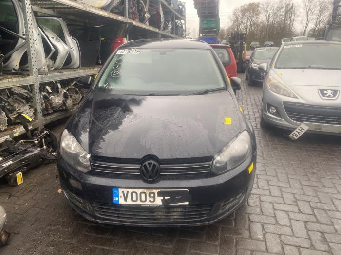 Volkswagen Golf VI 1.4 TSI 122 16V Vehículo de desguace (2009, Negro)