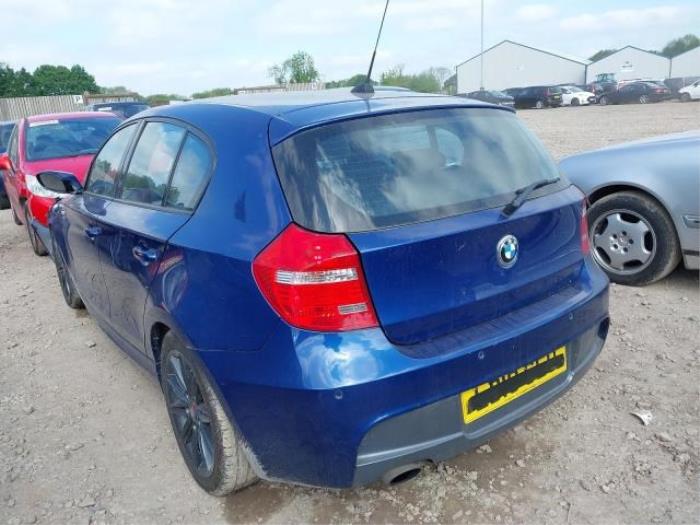 BMW 1 serie 116i 2.0 16V Salvage vehicle (2010, Blue)