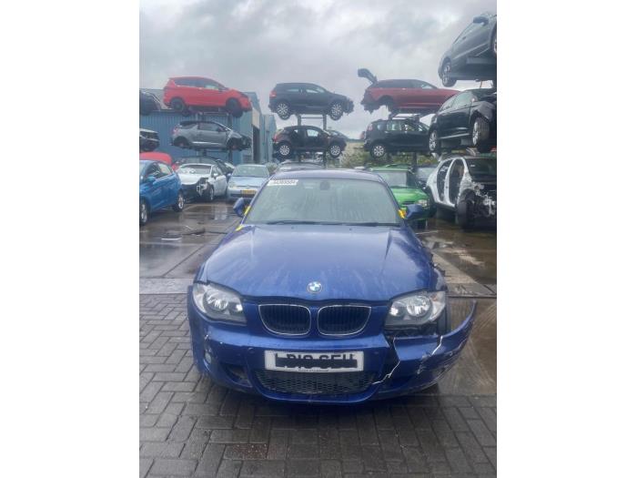 BMW 1 serie 116i 2.0 16V Salvage vehicle (2010, Blue)