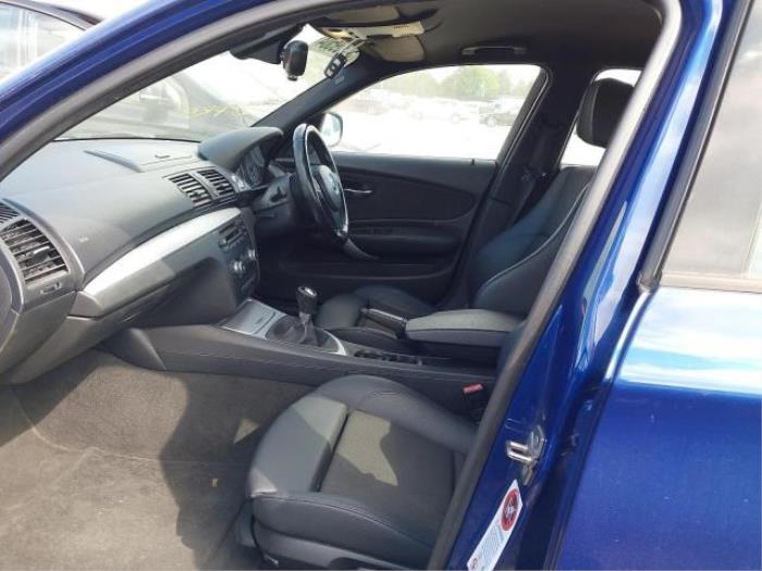 BMW 1 serie 116i 2.0 16V Salvage vehicle (2010, Blue)