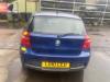 BMW 1 serie 116i 2.0 16V Salvage vehicle (2010, Blue)