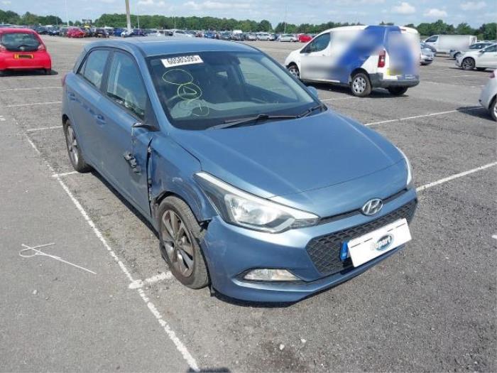 Hyundai i20 1.2i 16V Salvage vehicle (2015, Blue)