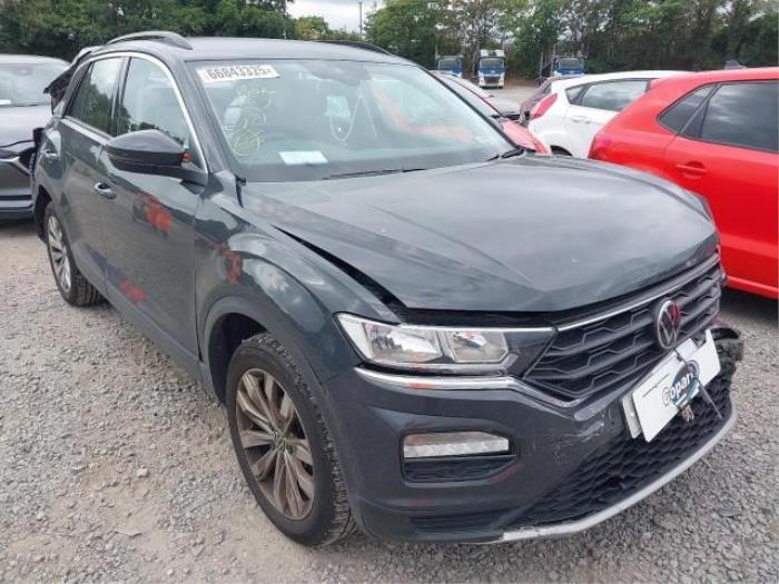 Volkswagen T-Roc 1.5 TSI Evo BMT 16V Vehículo de desguace (2020, Moondust, Moonmist, Gris ratón, Gris plateado)