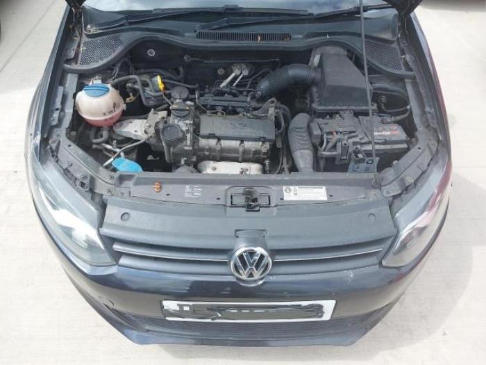 Volkswagen Polo V 1.2 12V Salvage vehicle (2010, Black)