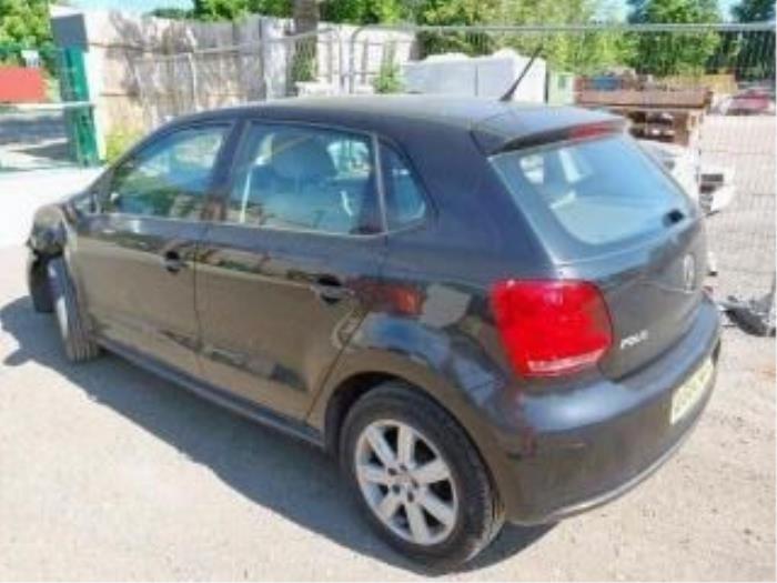 Volkswagen Polo V 1.2 12V Salvage vehicle (2010, Black)