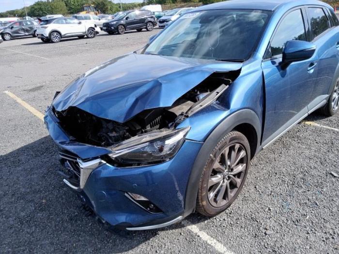 Mazda CX-3 2.0 SkyActiv-G 120 Vehículo de desguace (2019, Azul)
