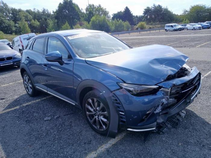 Mazda CX-3 2.0 SkyActiv-G 120 Vehículo de desguace (2019, Azul)