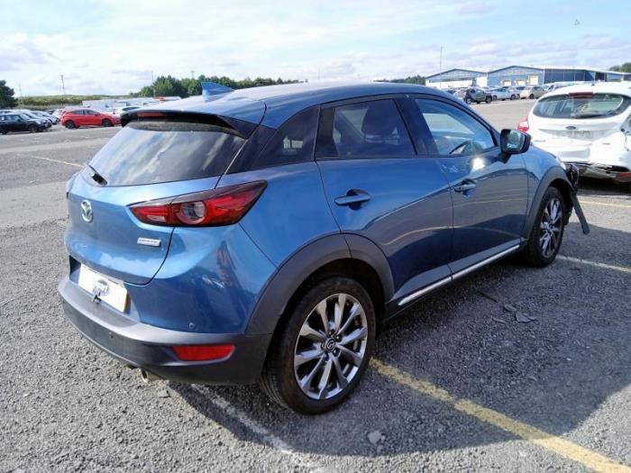 Mazda CX-3 2.0 SkyActiv-G 120 Vehículo de desguace (2019, Azul)