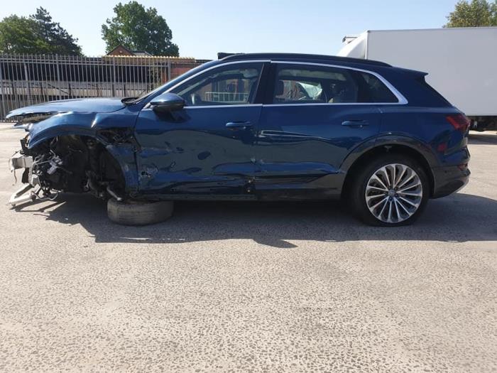 Audi e-tron 55 quattro Skrotfordon (2019, BLAUW)