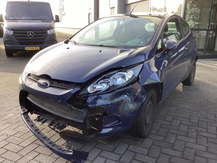 Ford Fiesta 6 1.25 16V Salvage vehicle (2011, Blue)