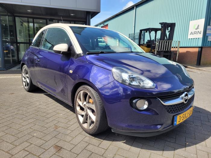 Opel Adam 1.4 16V Damaged vehicle (2013, Blue)