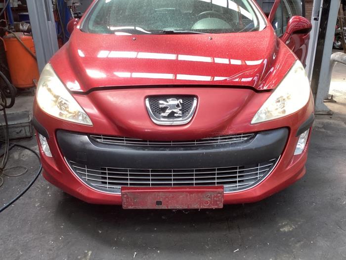 Peugeot 308 1.6 VTI 16V Vehículo de desguace (2007, Rojo)