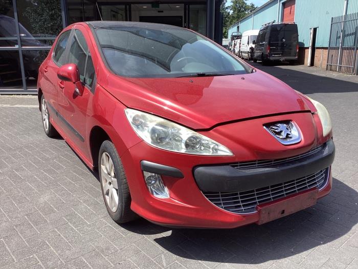 Peugeot 308 1.6 VTI 16V Vehículo de desguace (2007, Rojo)