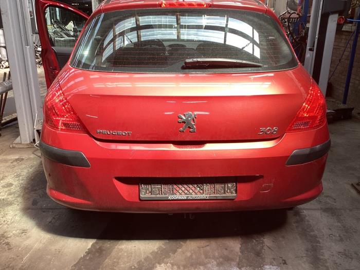 Peugeot 308 1.6 VTI 16V Vehículo de desguace (2007, Rojo)