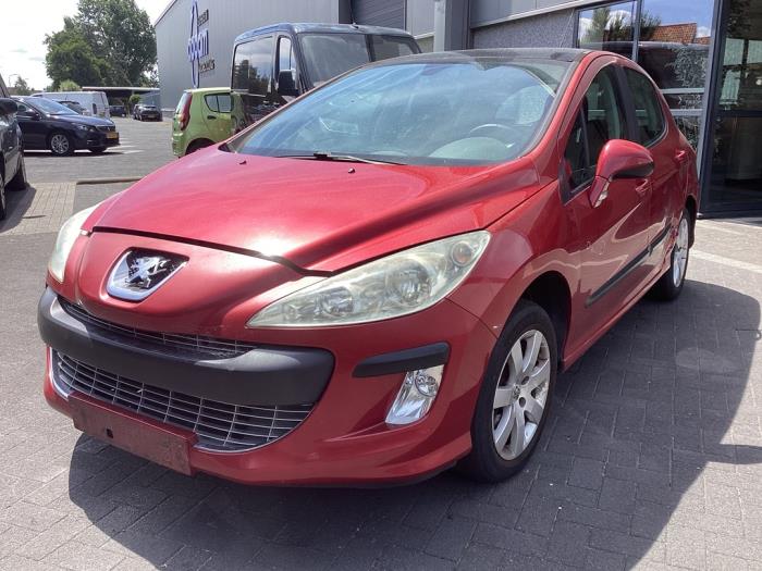 Peugeot 308 1.6 VTI 16V Vehículo de desguace (2007, Rojo)