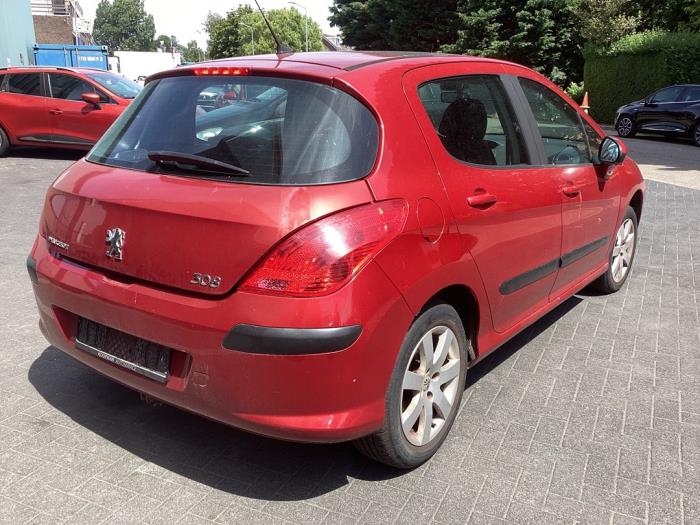 Peugeot 308 1.6 VTI 16V Vehículo de desguace (2007, Rojo)