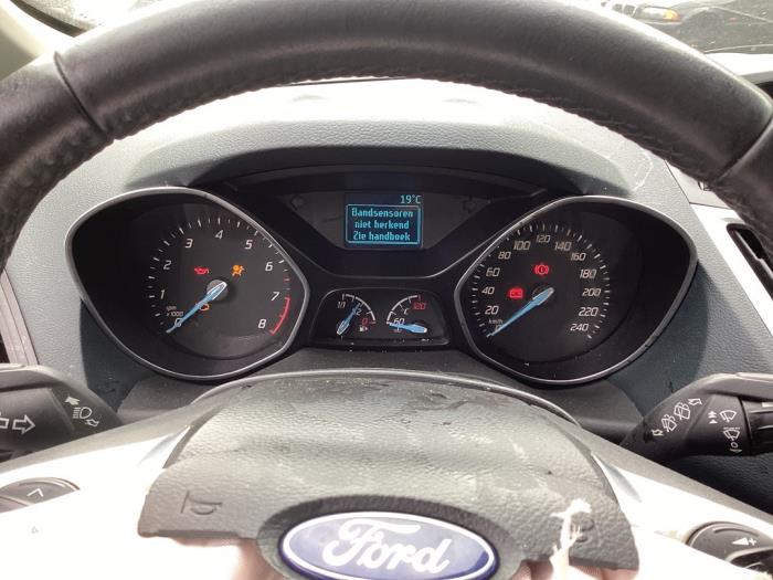 Ford C-Max 1.0 Ti-VCT EcoBoost 12V 100 Vehículo de desguace (2014, Negro)