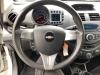 Chevrolet Spark 1.0 16V Bifuel Salvage vehicle (2011, White)
